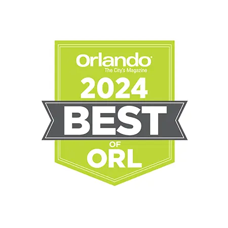 2024 Best of ORL badge from Orlando magazine on a white background