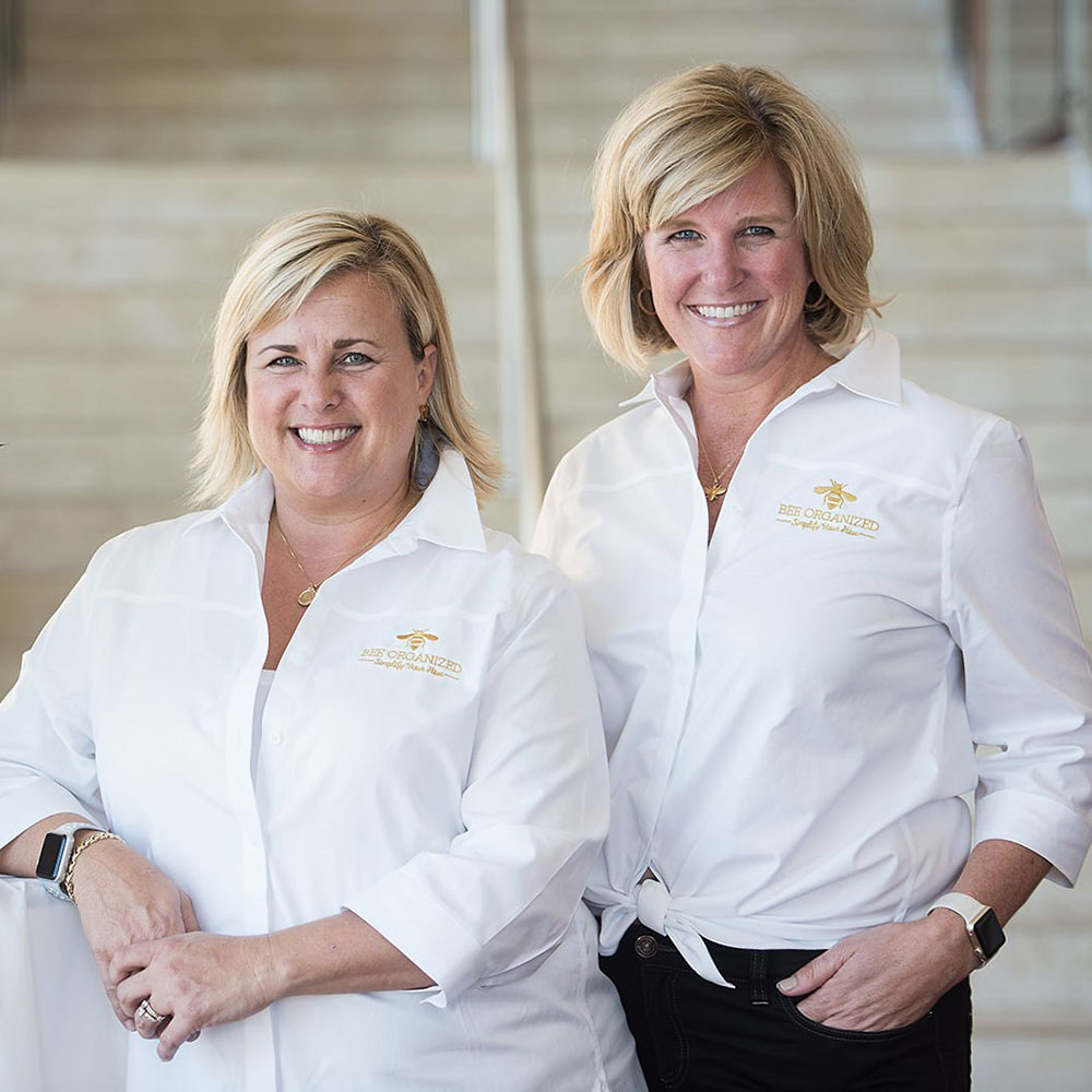 Bee Organized founders Kristen Christian and Lisa Foley