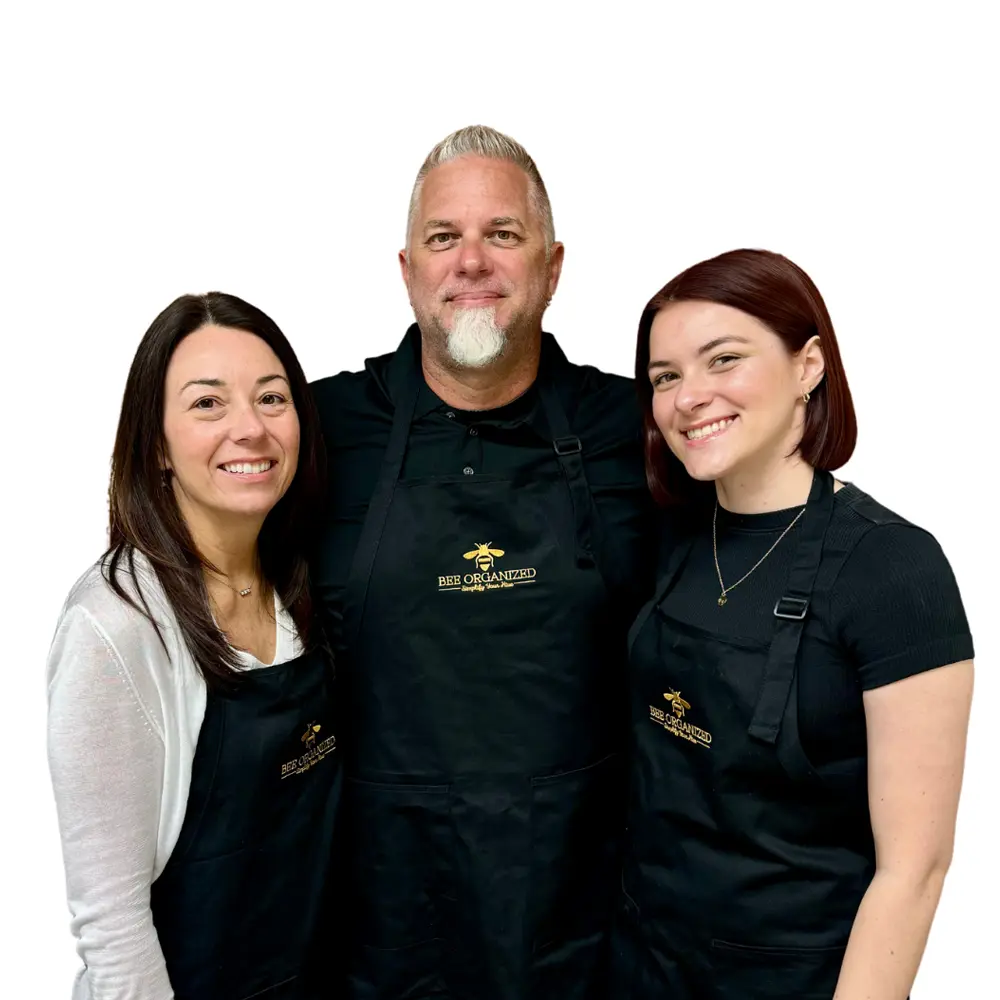 Bee Organized Fort Lauderdale owners Ana, Jack & Isabella Fuguay