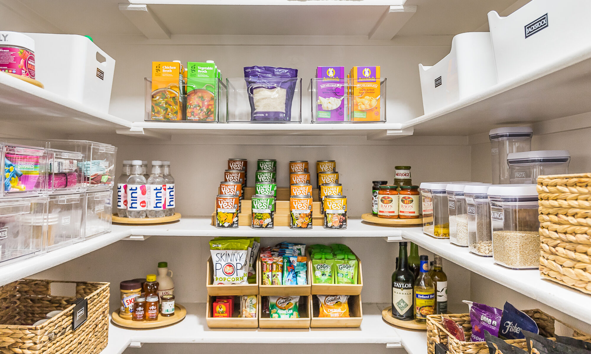 Organized kitchen Pantry